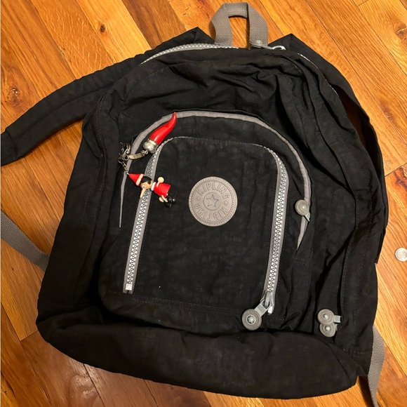Black Kipling Backpack - Picture 1 of 3